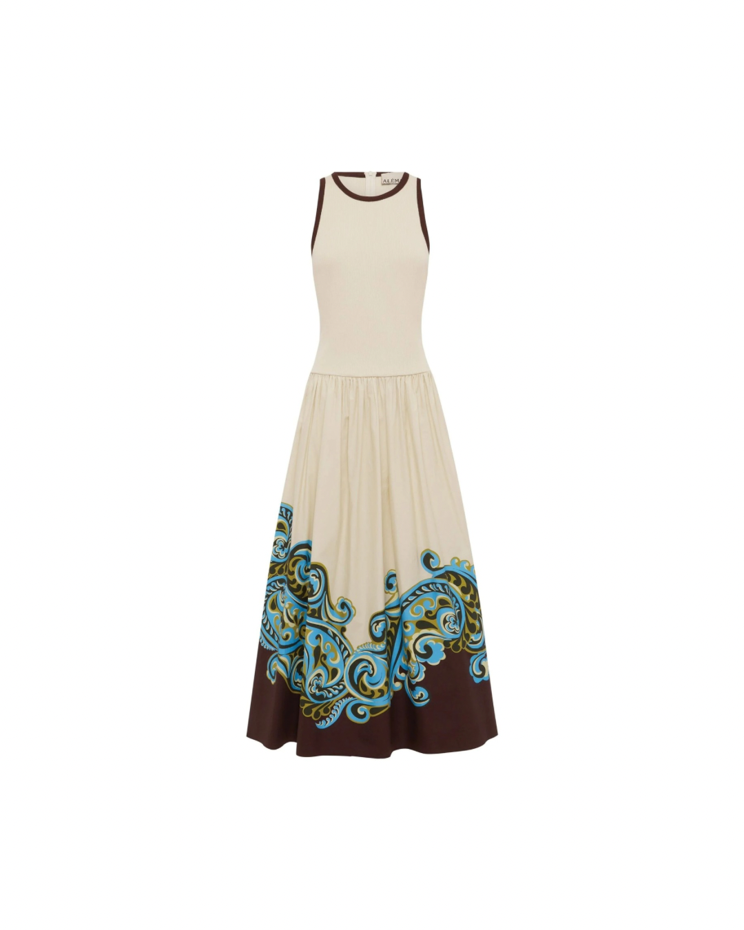 ALÉMAIS Natalia Tank Midi Dress - Cream