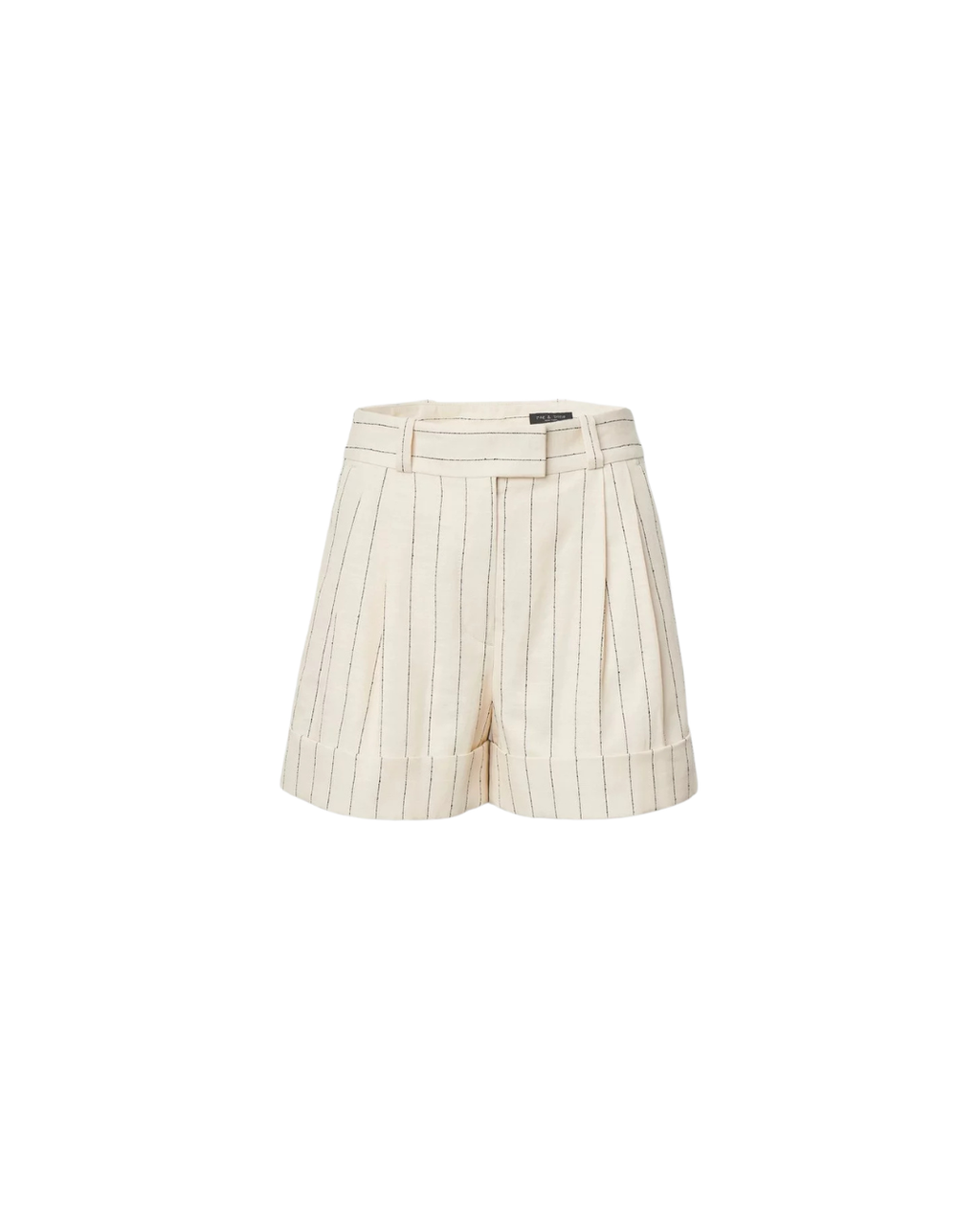 Rag & Bone Neila Stripe Shorts - White Stripe