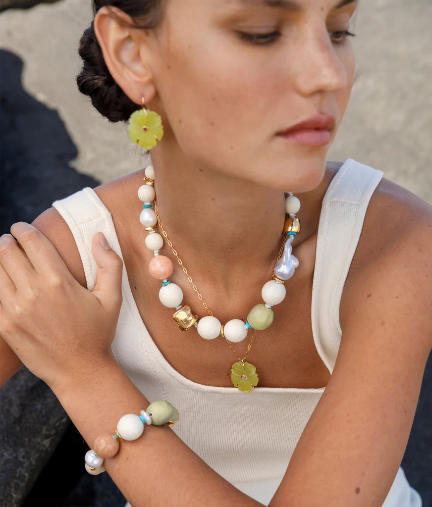 Lizzie Fortunato New Bloom Earrings - Canary