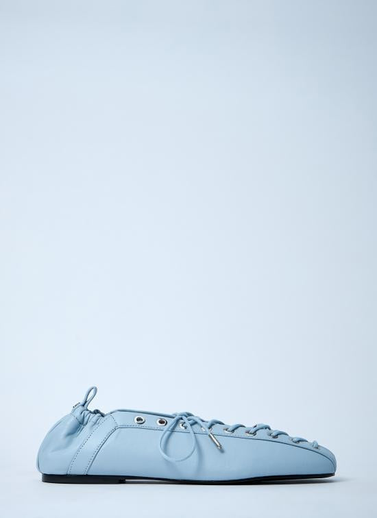 Ganni Flat Shoes - Niagara Mist