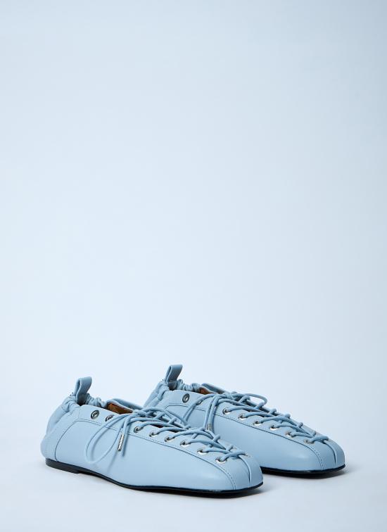 Ganni Flat Shoes - Niagara Mist