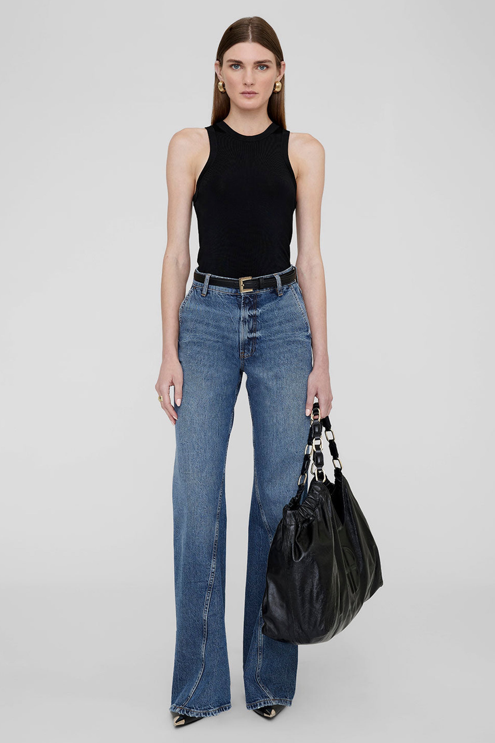 Anine Bing Noel Top - Black