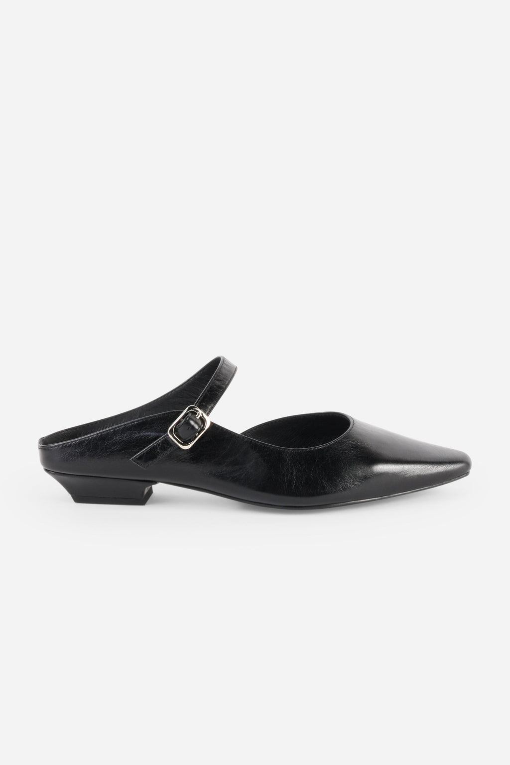 INTENTIONALLY __________. Nona Leather Flat Mule