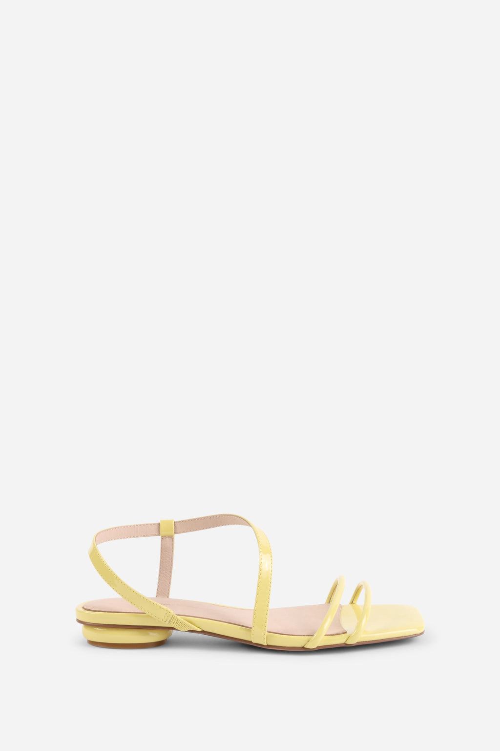 INTENTIONALLY __________. Nonfiction Flat Sandal