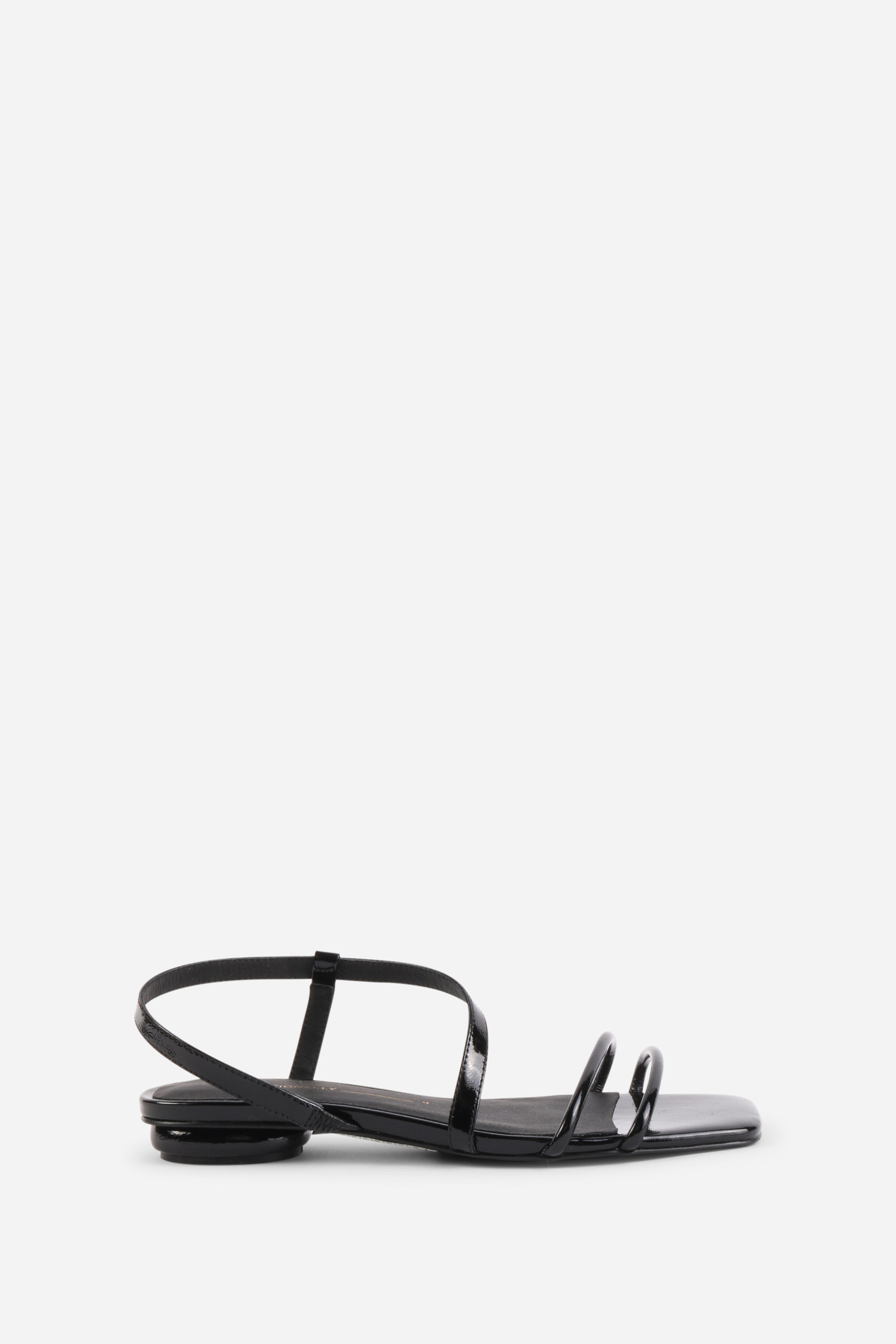 INTENTIONALLY __________. Nonfiction Flat Sandal