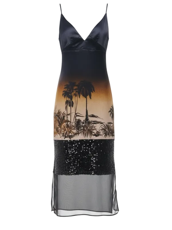 Staud Nalu Dress - California Nights