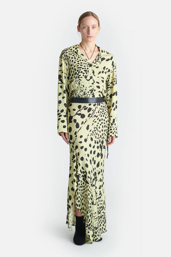 Nanushka Cadie Blouse - Cheetah