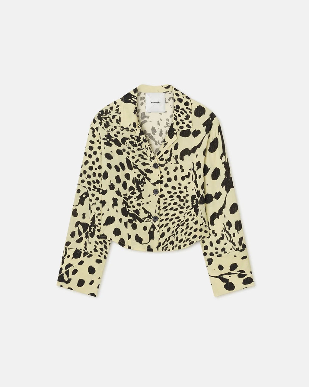 Nanushka Cadie Blouse - Cheetah