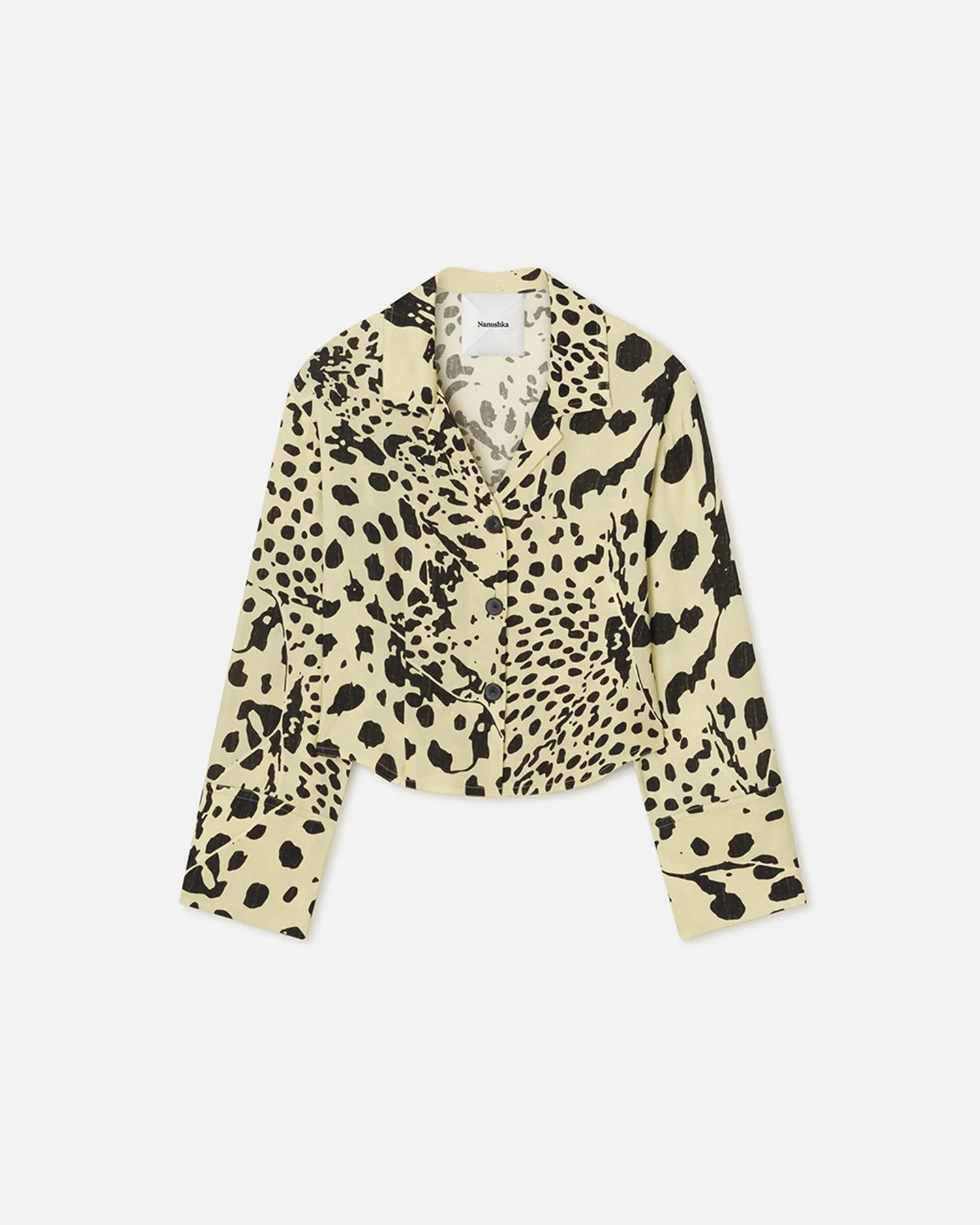 Nanushka Cadie Blouse - Cheetah