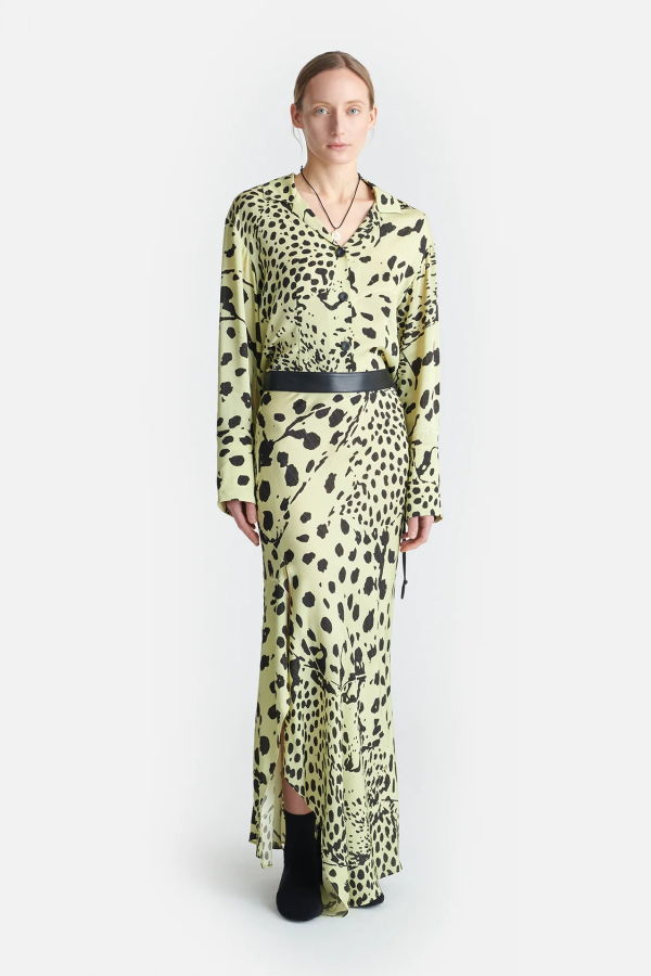 Nanushka Cadie Blouse - Cheetah