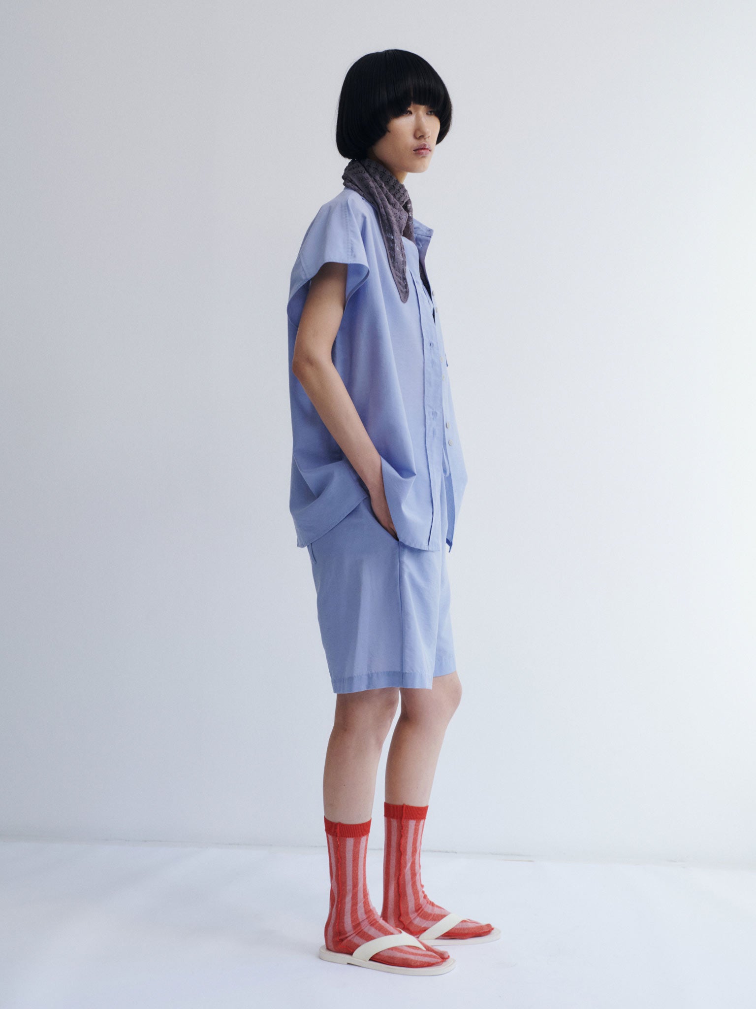 Rus Negoto Shirt - Salvia Blue