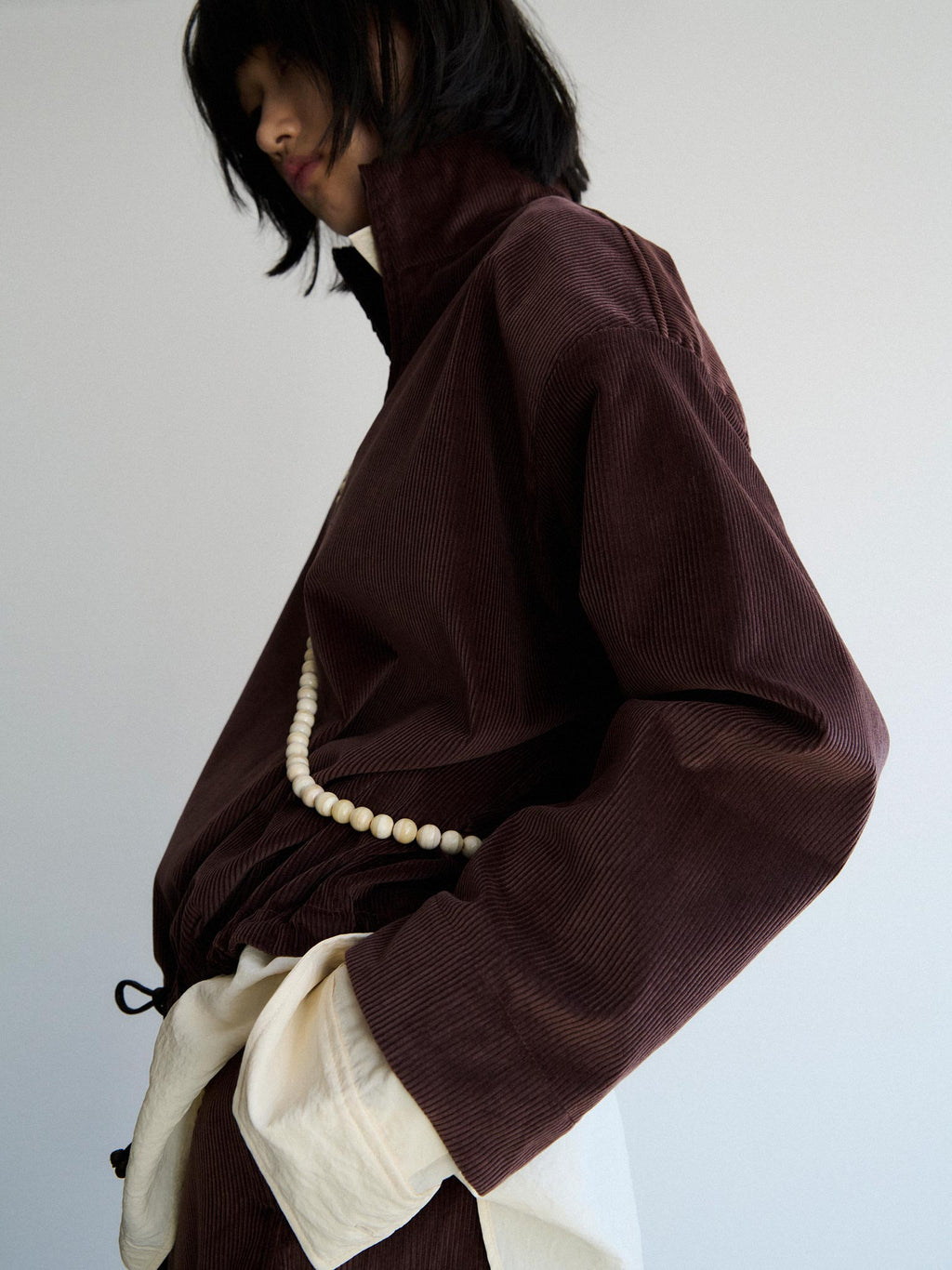 Rus Nemuke Overshirt - Dark Cherry