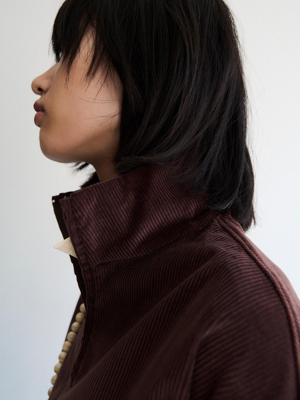 Rus Nemuke Overshirt - Dark Cherry
