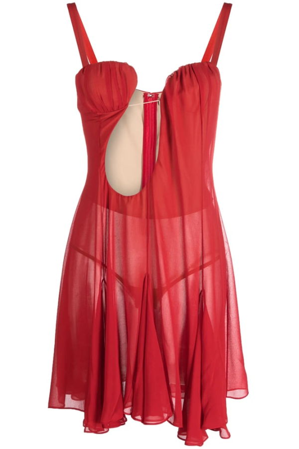 Nensi Dojaka Dress - Red