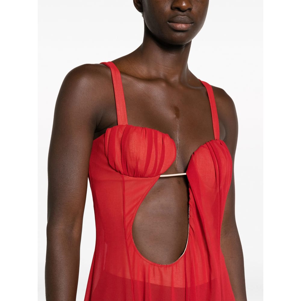 Nensi Dojaka Dress - Red