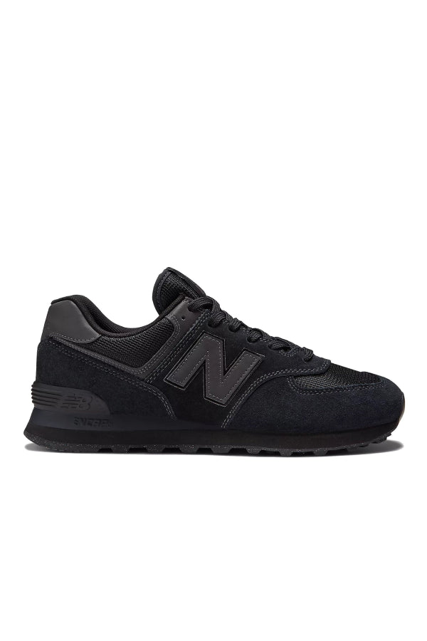 New Balance 574 Core Sneaker - Black/Black