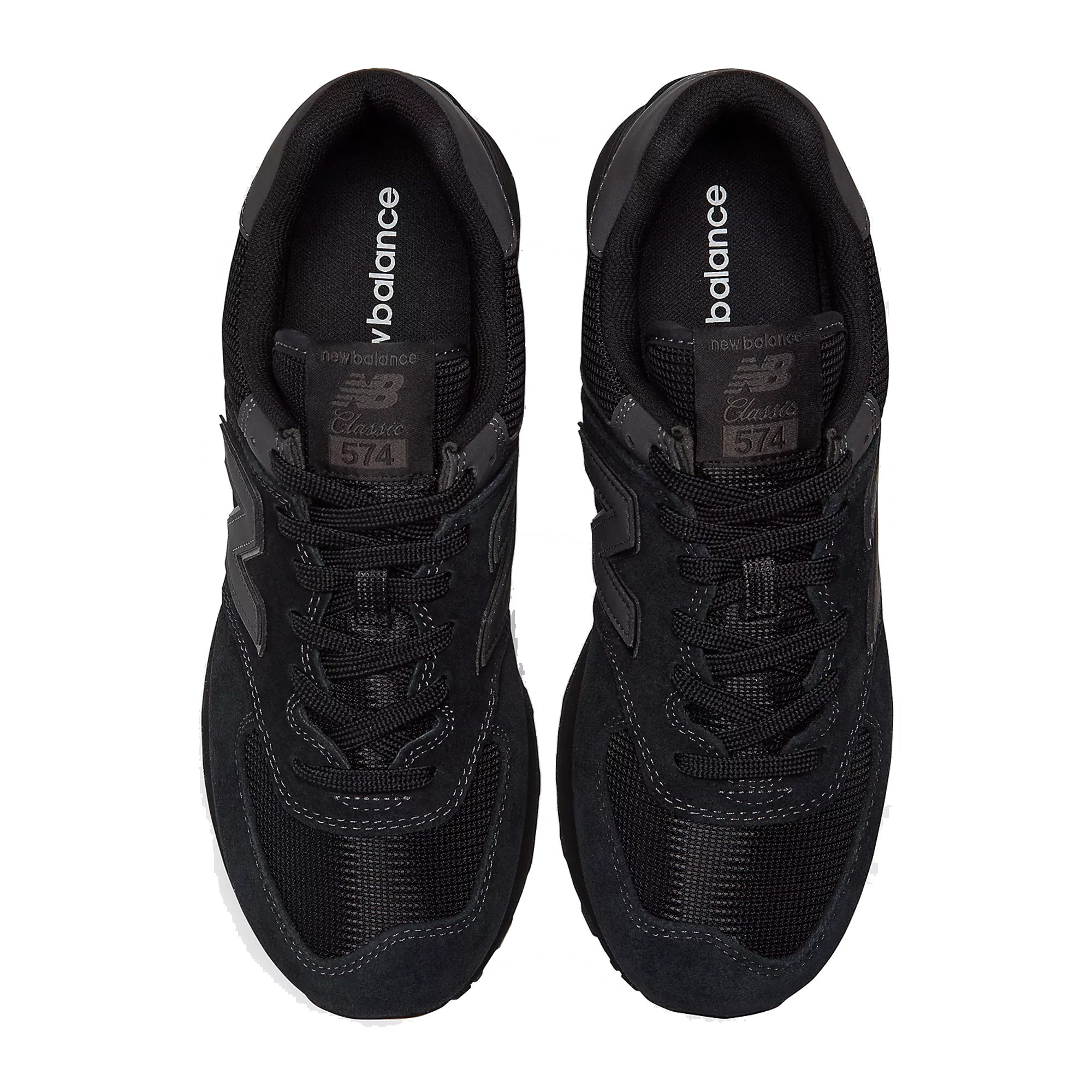 New Balance 574 Core Sneaker - Black/Black