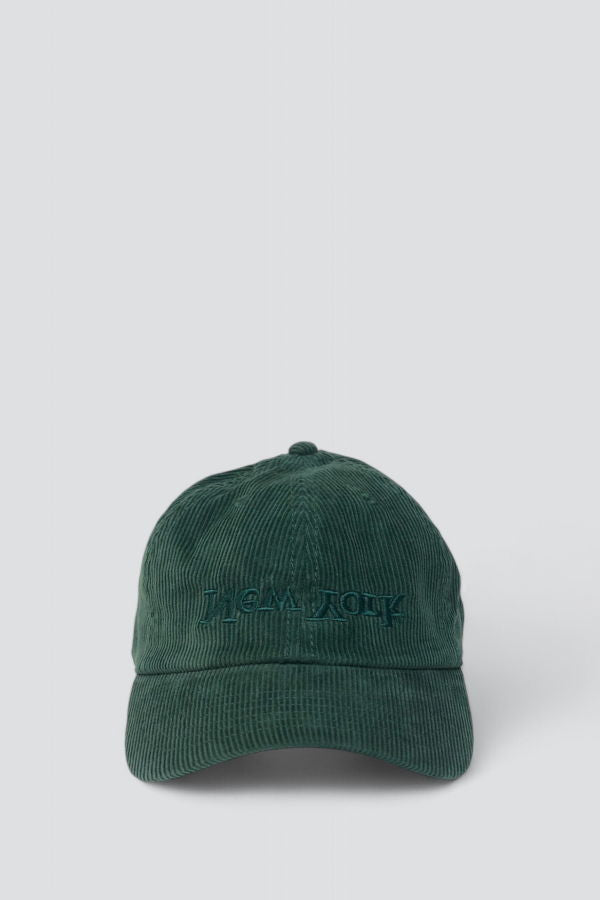 Assembly New York Embroidered Hat - Green Corduroy