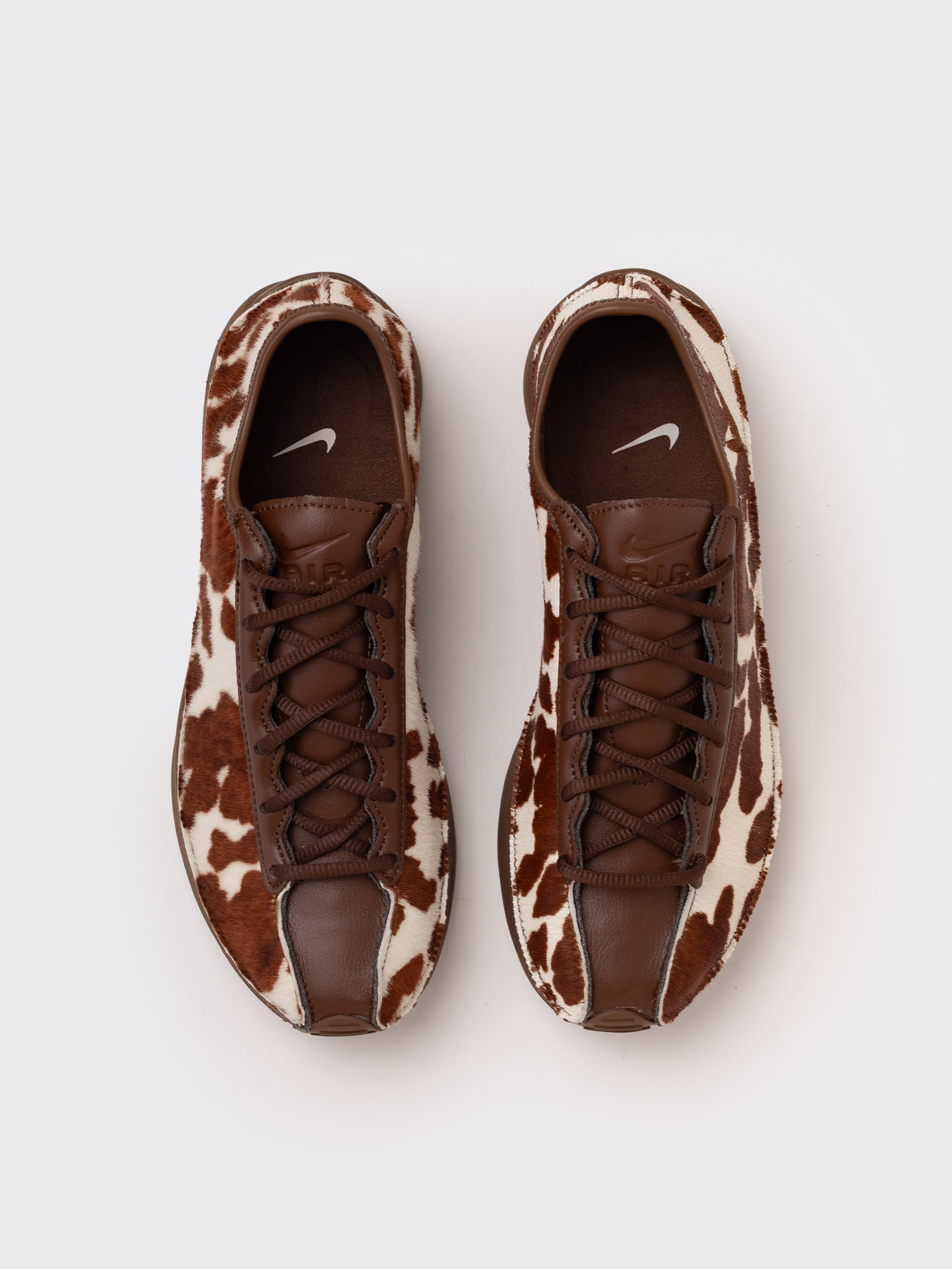 Nike Air Superfly LX Cow Print Sneakers - Brown