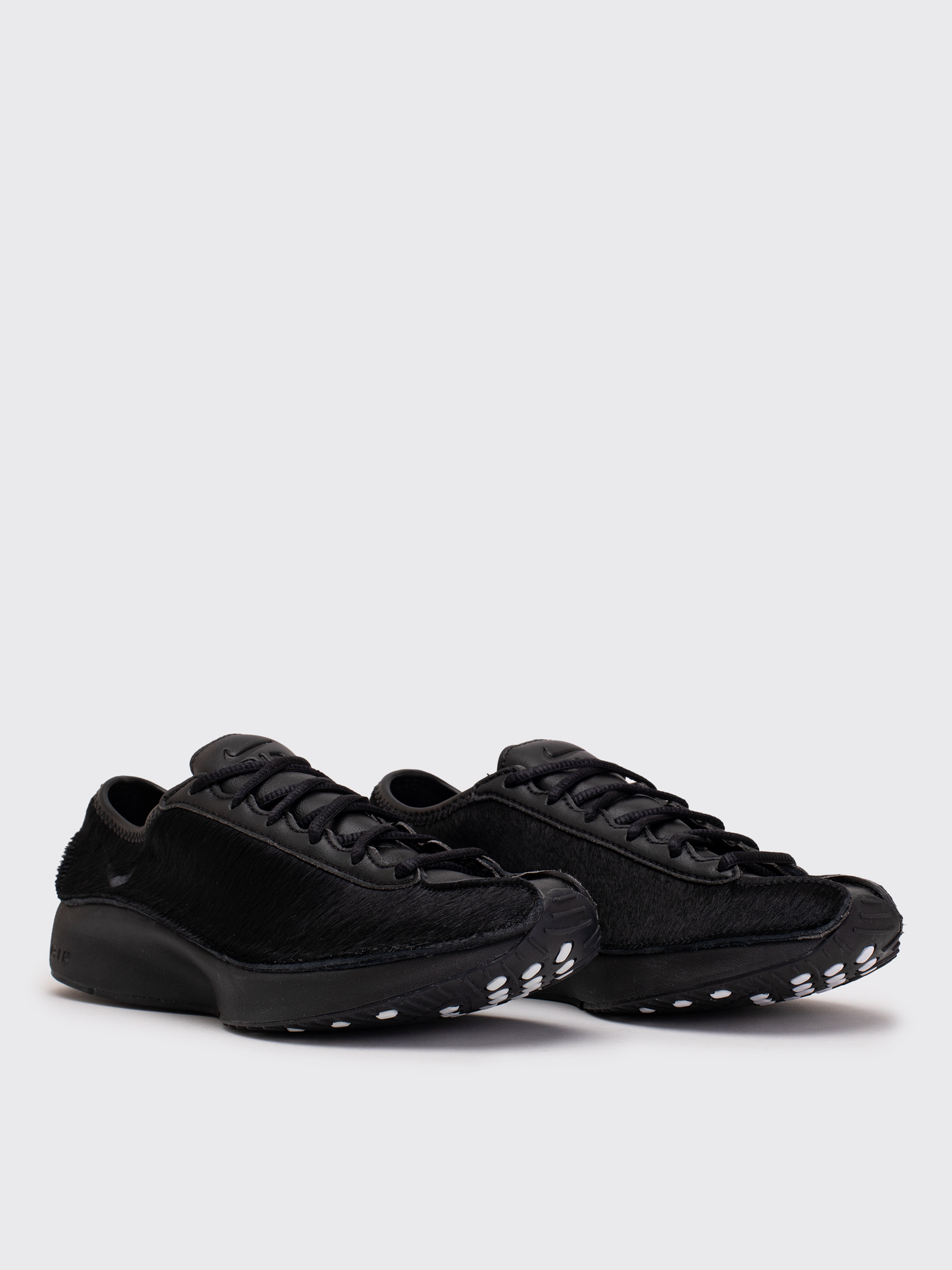 Nike Air Superfly LX Pony Hair Leather Sneaker - Black/Off Noir-Photon Dust