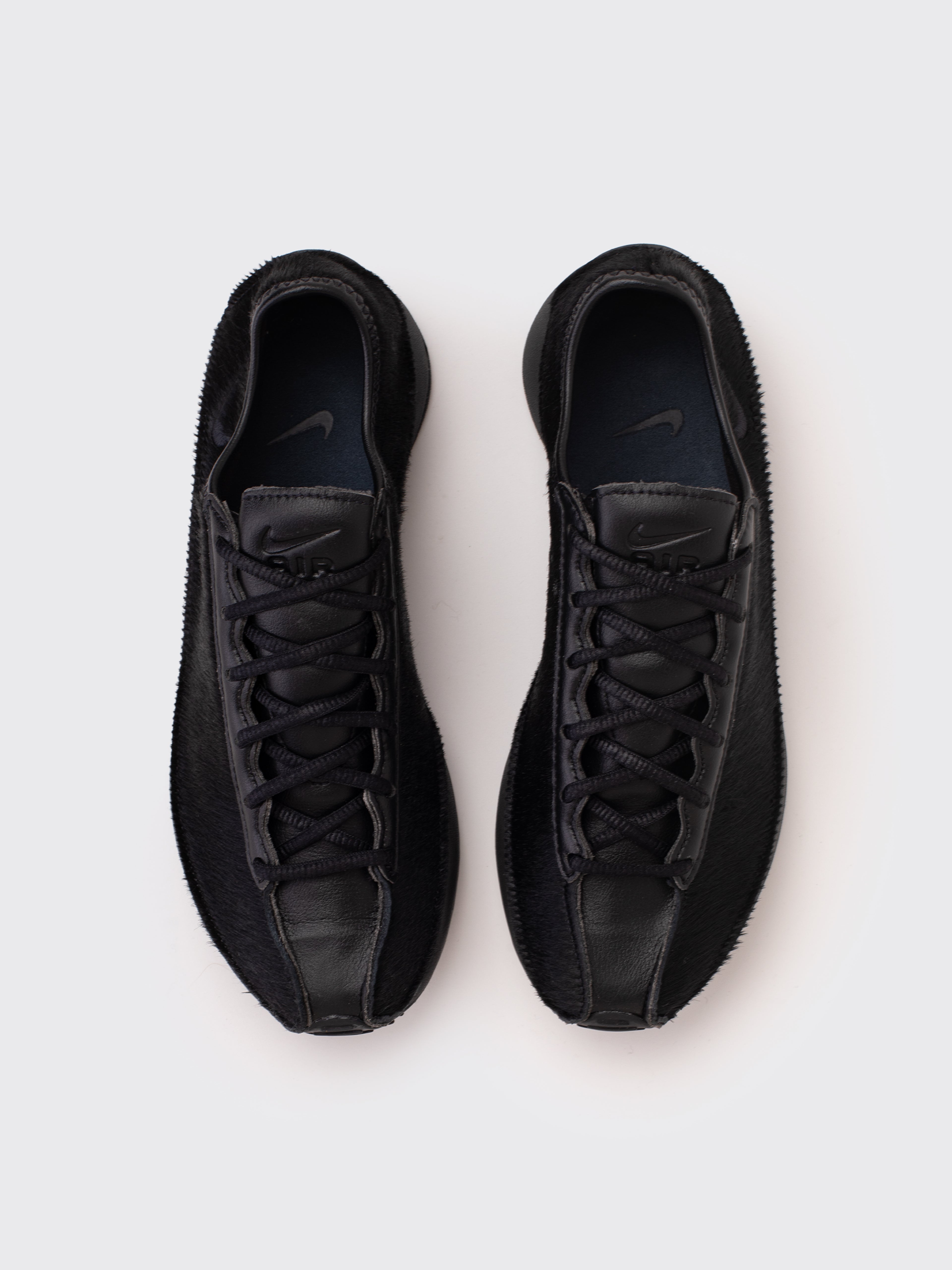 Nike Air Superfly LX Pony Hair Leather Sneaker - Black/Off Noir-Photon Dust