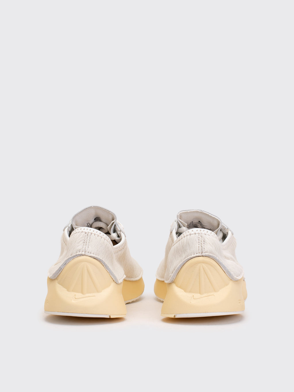 Nike Air Superfly LX Pony Hair Leather Sneakers - Sail/Muslin-Soft Yellow