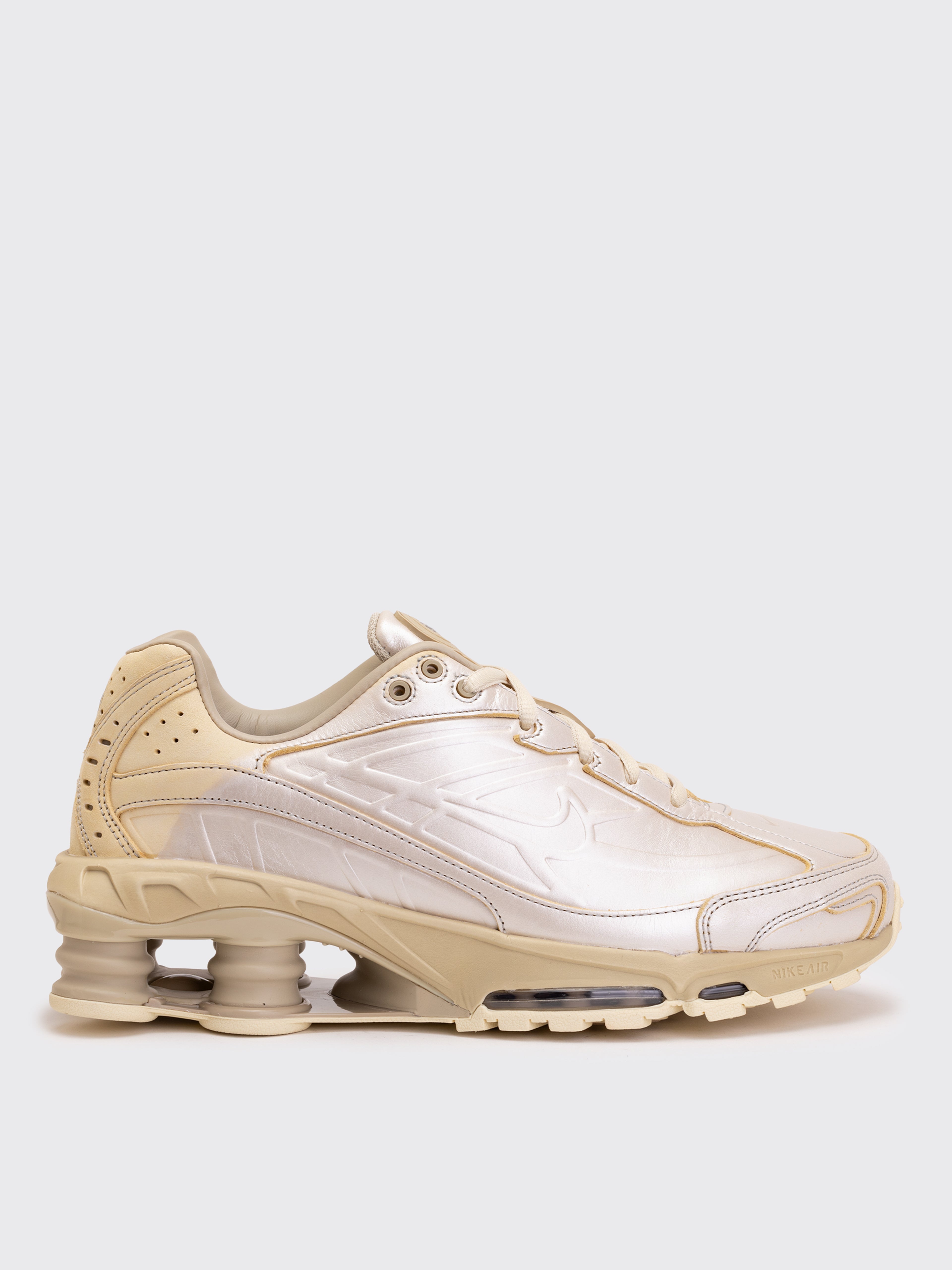Nike Shox Ride 2 PRM Sneaker - Metallic Silver/LT Khaki-Desert Khaki