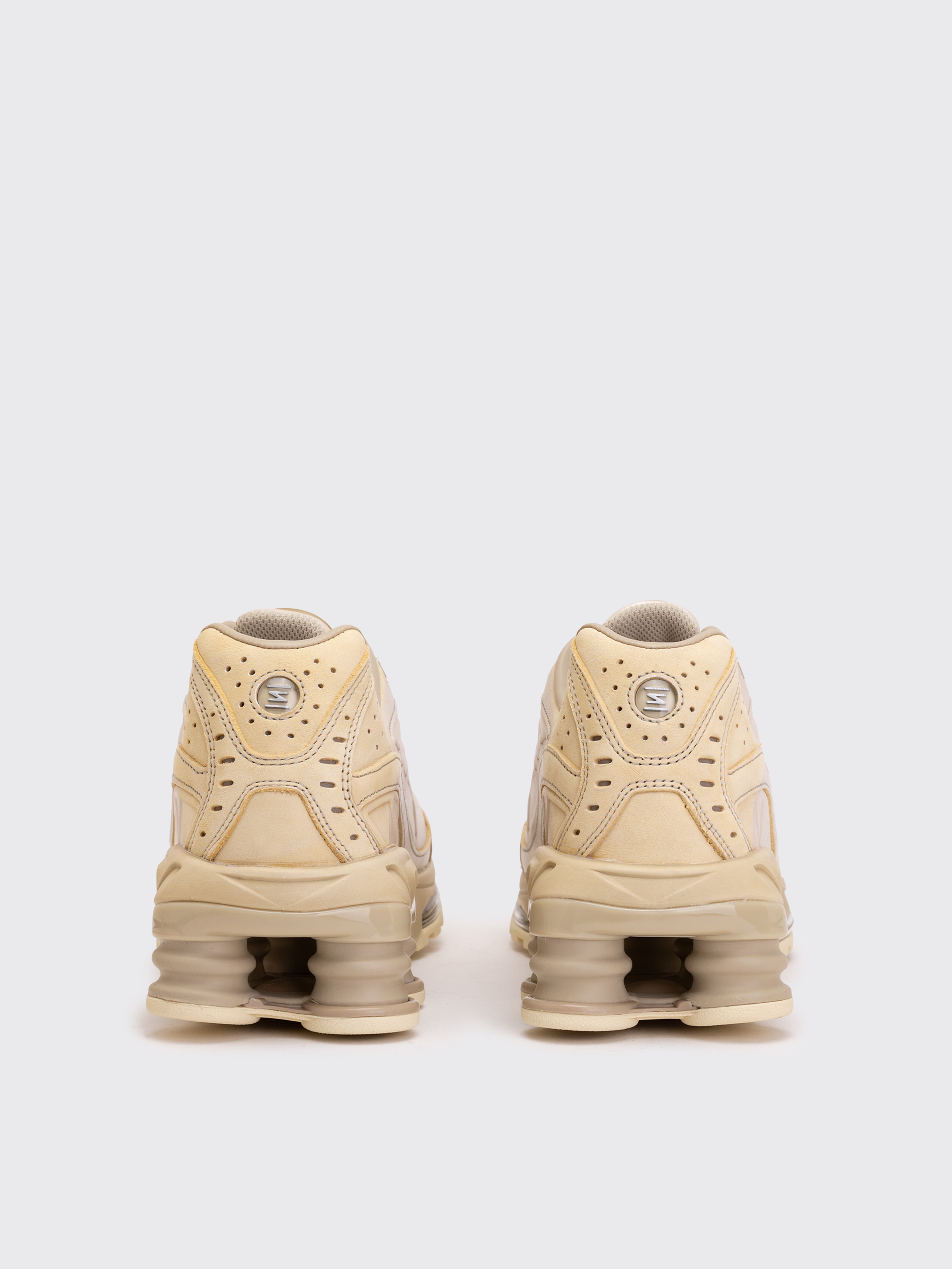 Nike Shox Ride 2 PRM Sneaker - Metallic Silver/LT Khaki-Desert Khaki