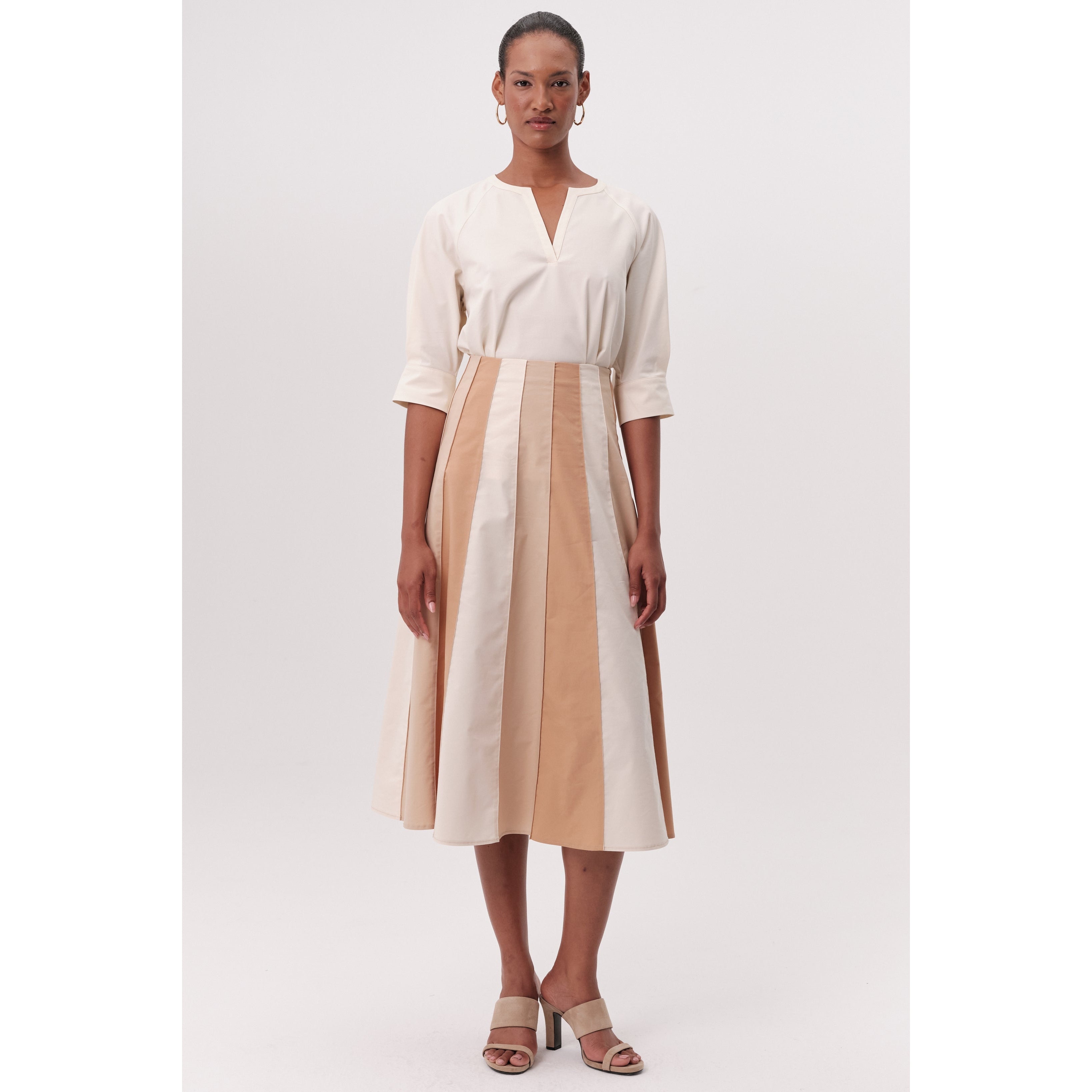 Exquise USA Nikki Skirt - Tan