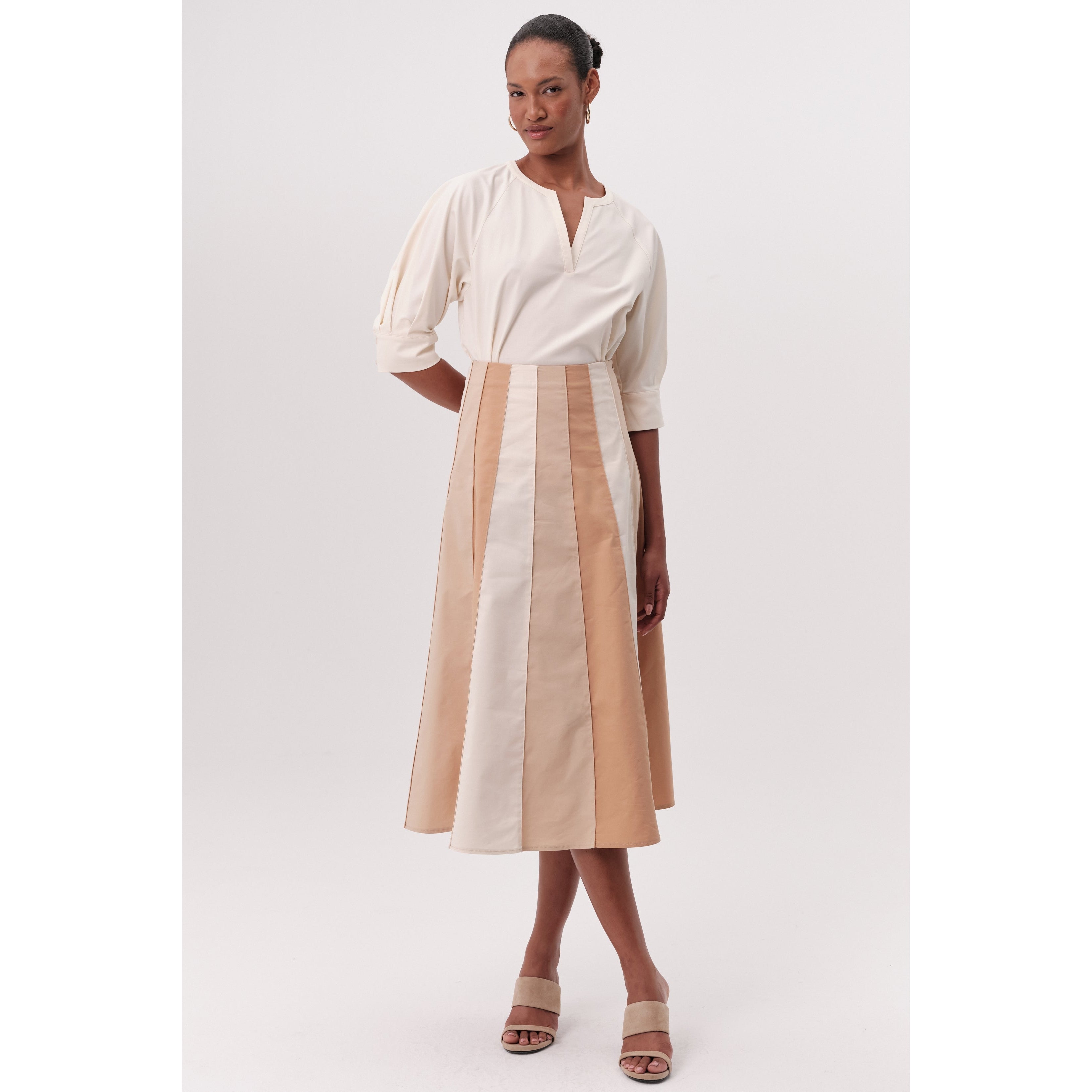 Exquise USA Nikki Skirt - Tan