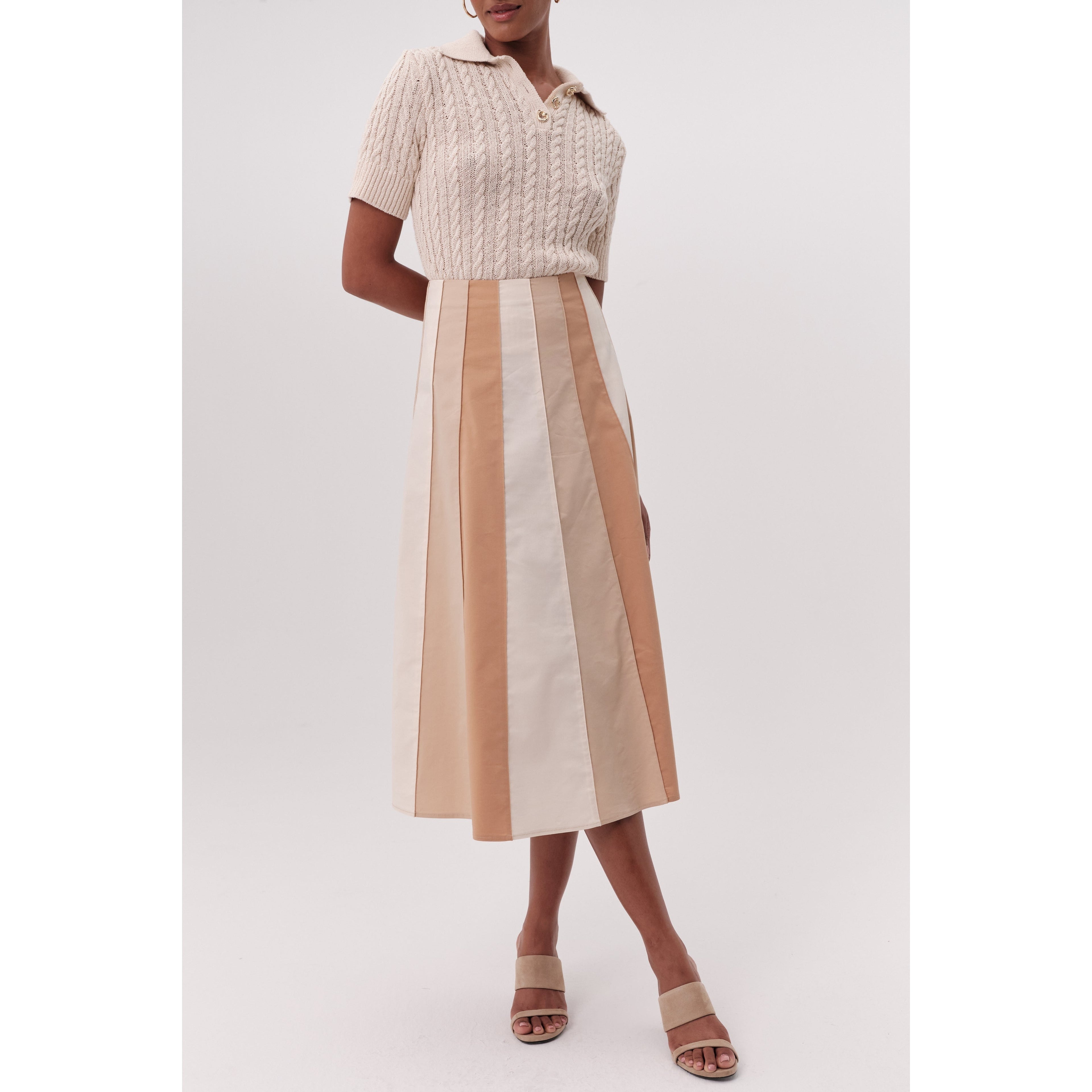 Exquise USA Nikki Skirt - Tan