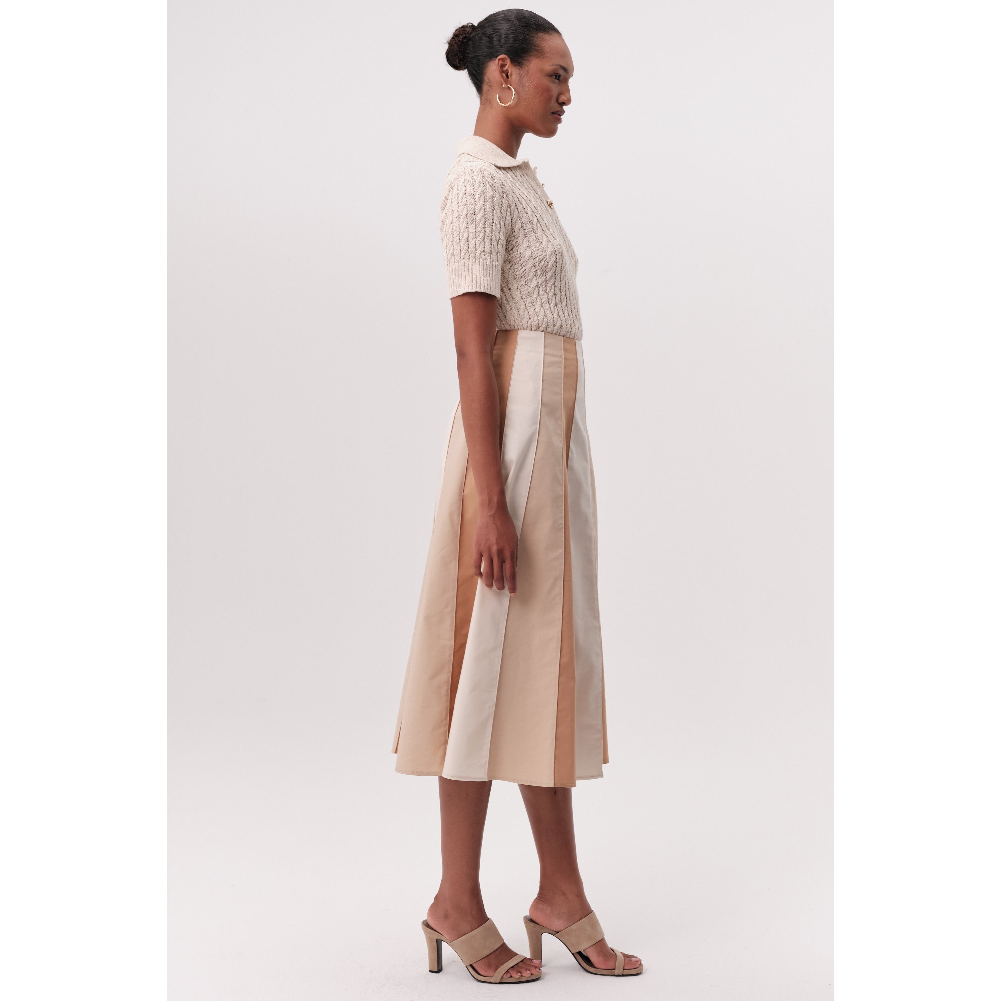Exquise USA Nikki Skirt - Tan