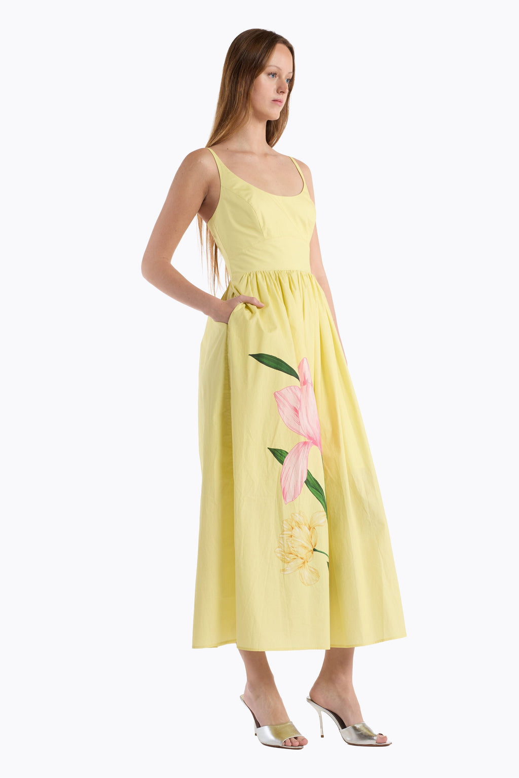 CHRISTY LYNN Nixie Dress - Cote Yellow