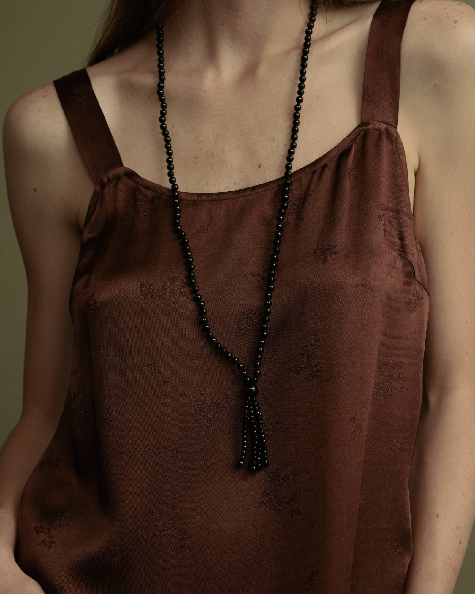 Jasmin Sparrow Noir Tassel Necklace
