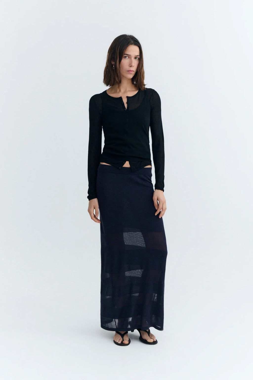 Thinking MU Noira Knitted Skirt