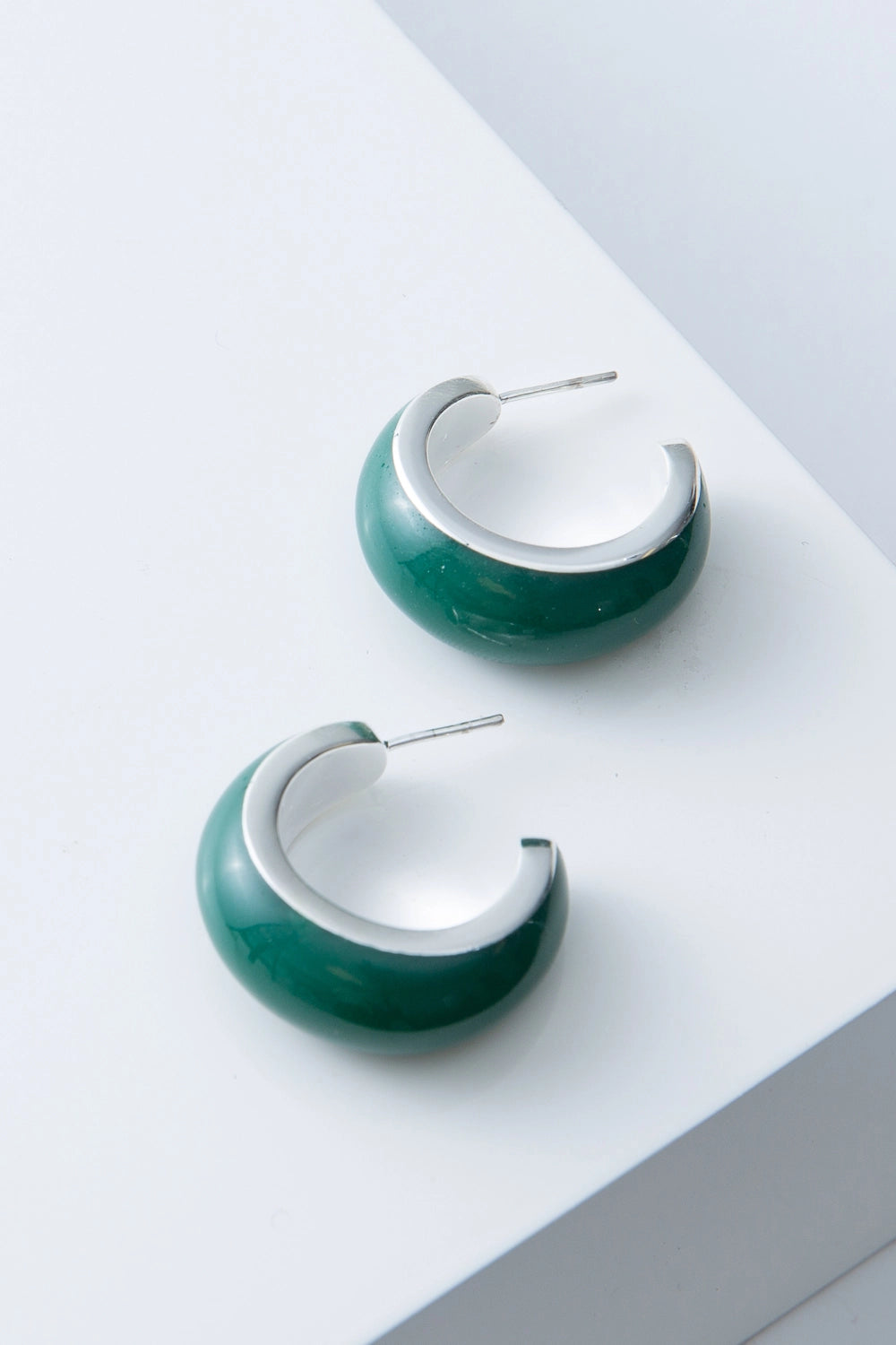 Noonday Collection Jasper Hoops Earrings