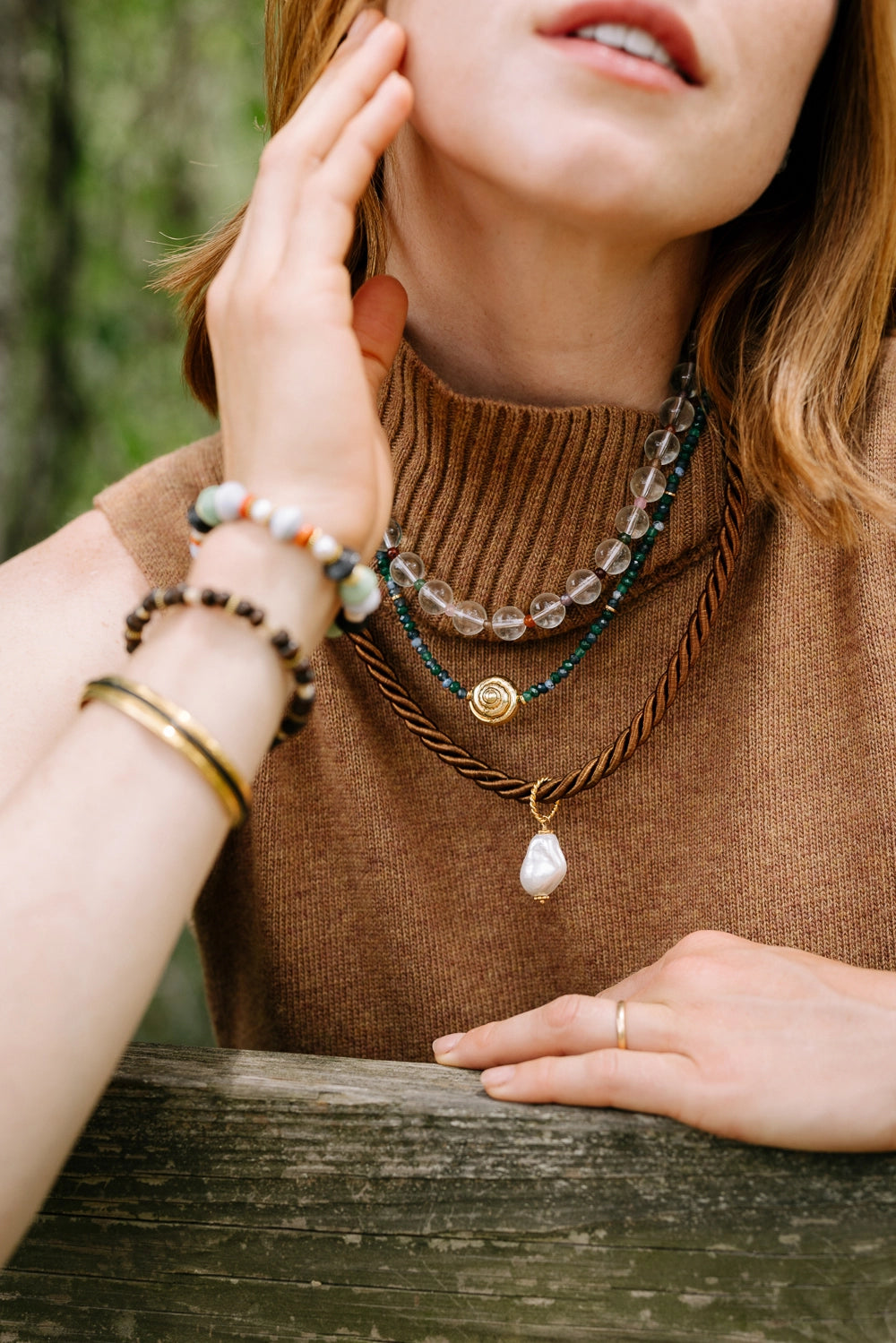 Noonday Collection Lucid Glass Necklace