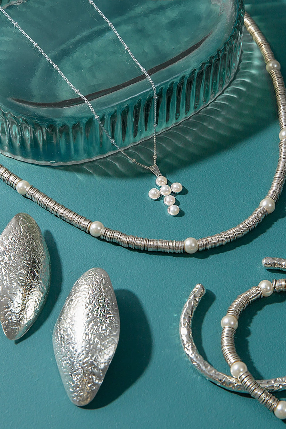 Noonday Collection Silver Sequin Bracelet