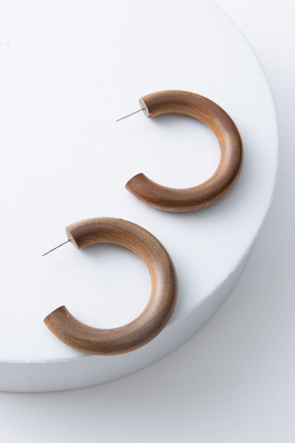 Noonday Collection Wooden Hoops Earrings