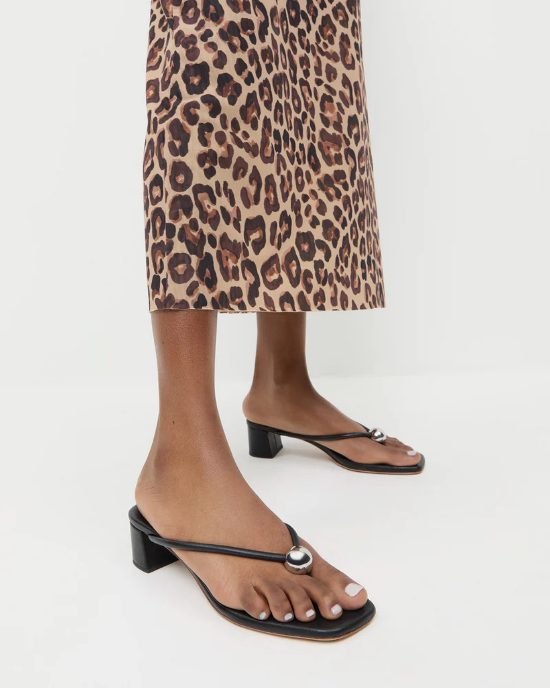 Loeffler Randall Odessa Heeled Sandal - Black