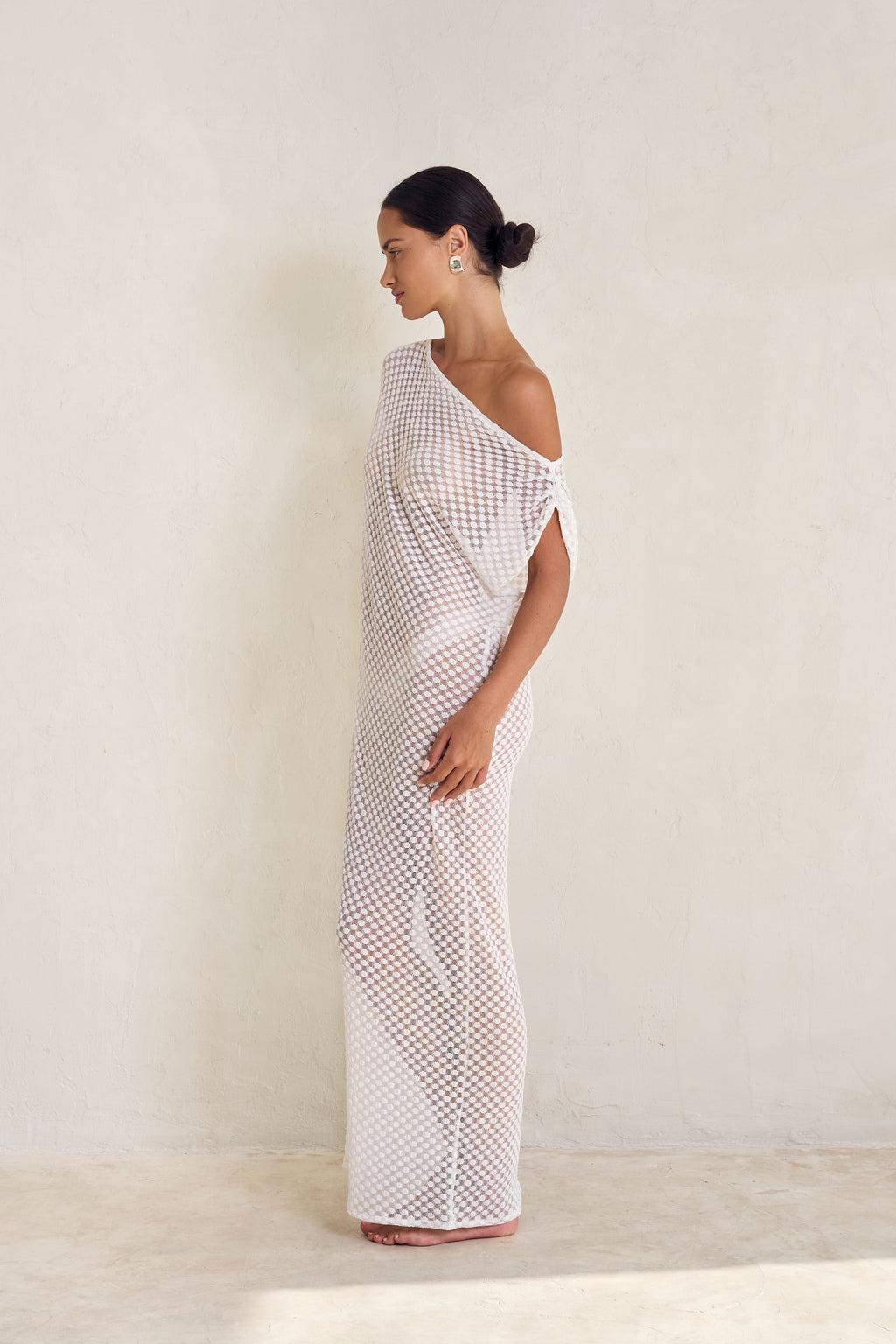 BAHHGOOSE Off Shoulder Dress Lace