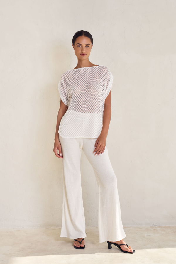 BAHHGOOSE Off Shoulder Lace Top