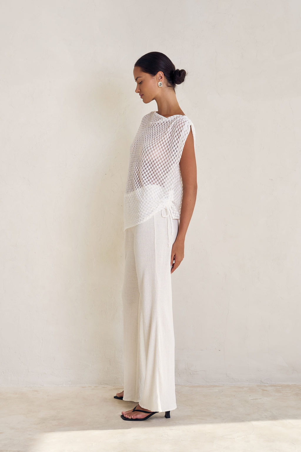 BAHHGOOSE Off Shoulder Lace Top