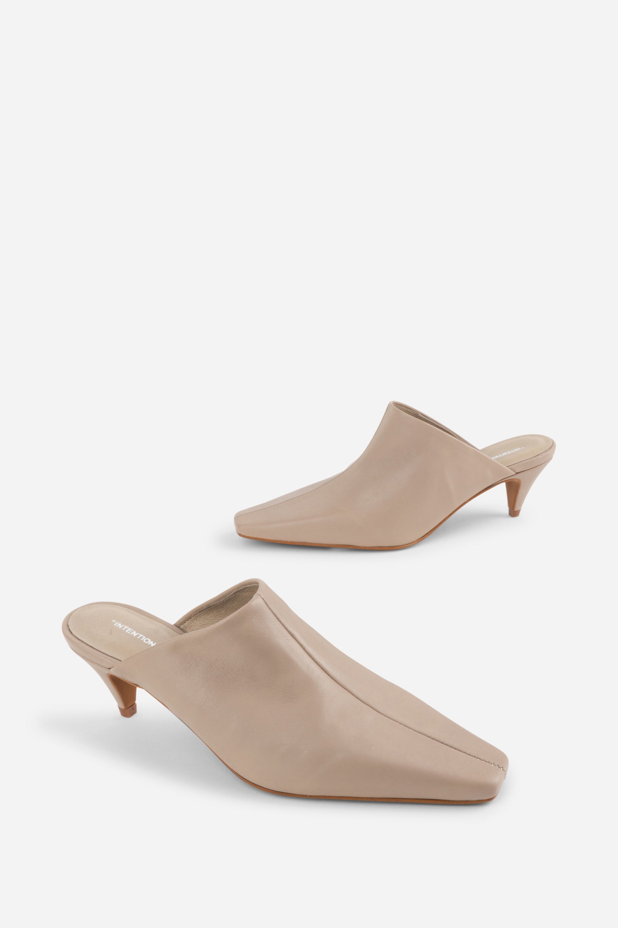 "INTENTIONALLY __________." Officially Heeled Mule