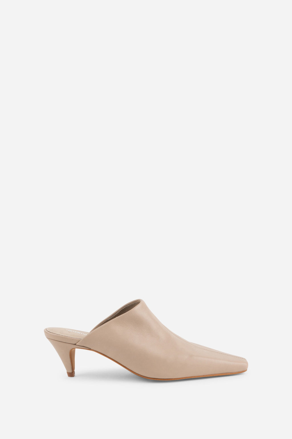 "INTENTIONALLY __________." Officially Heeled Mule