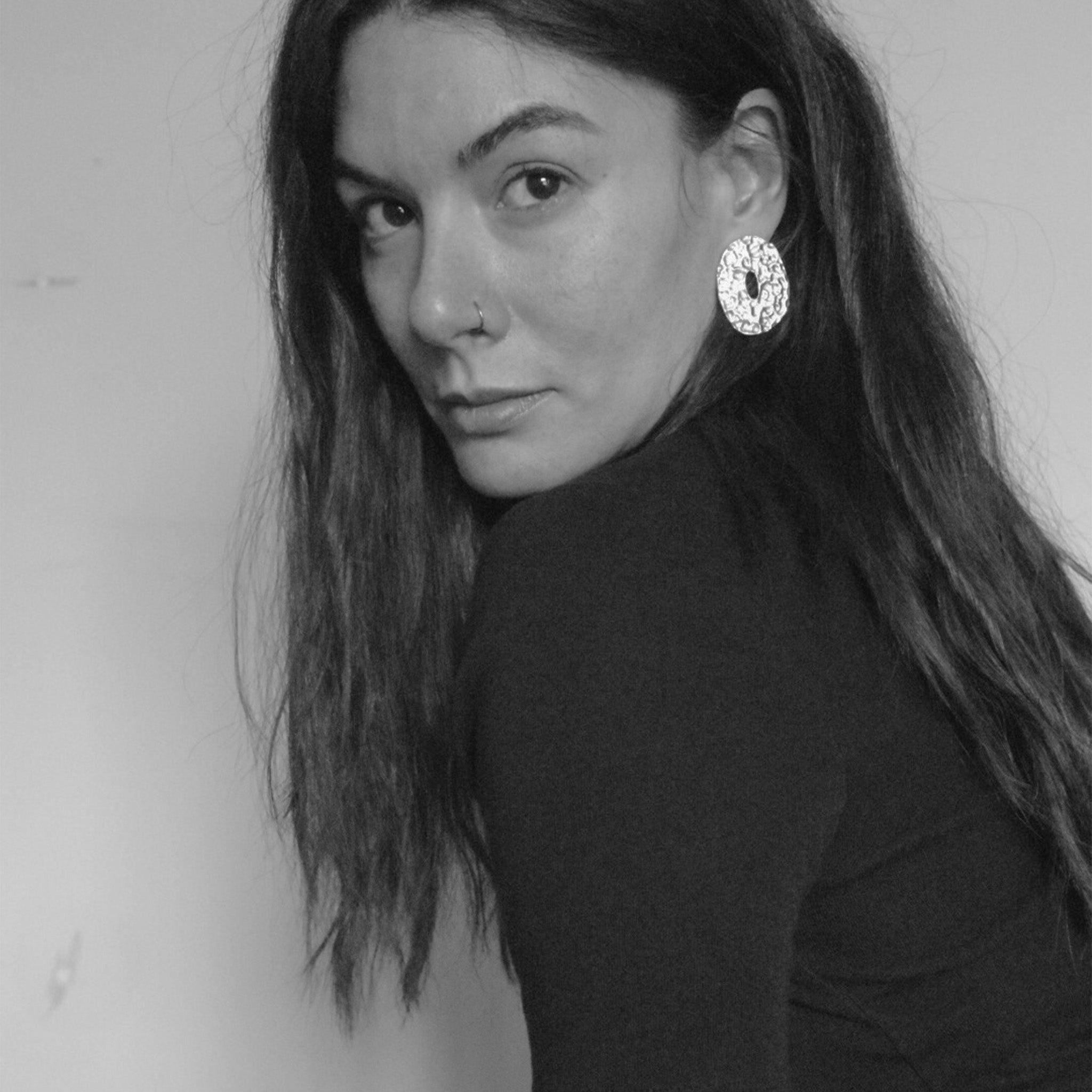 Studio Solíz OJO Sterling Silver Earrings