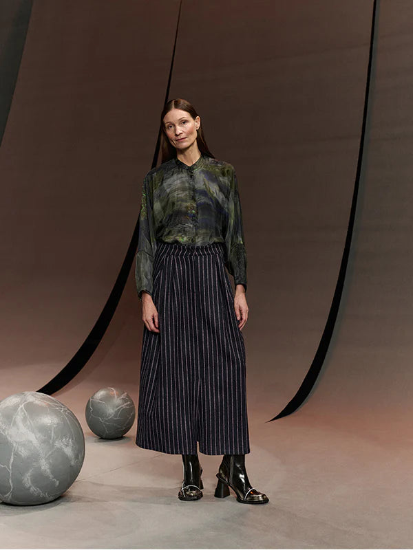 Henrik Vibskov One Skirt - Pinstripe