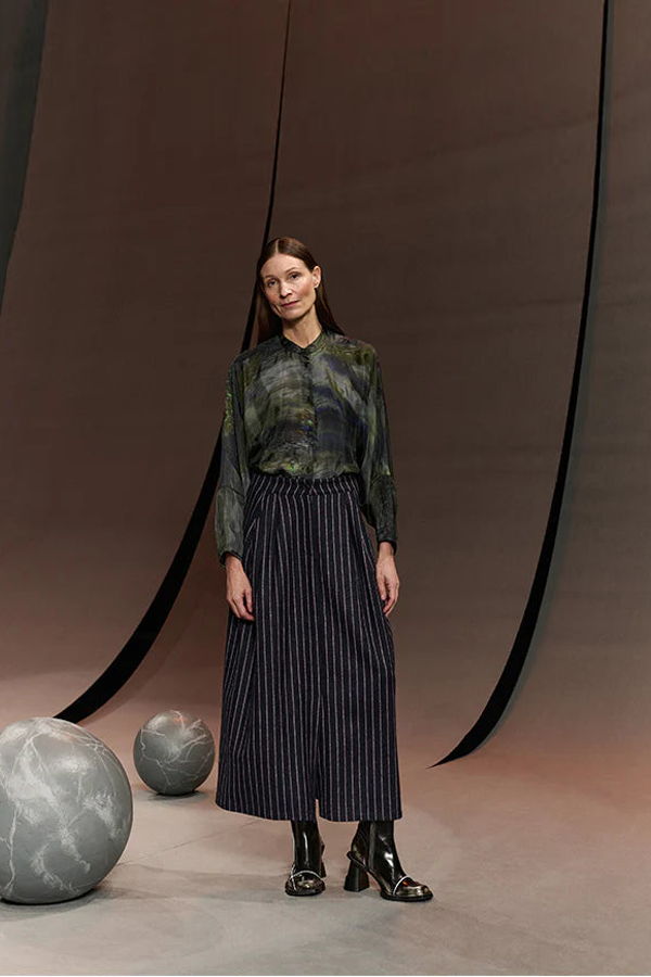 Henrik Vibskov One Skirt - Pinstripe