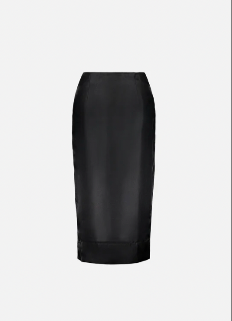 SAEMDI Organza Pencil Skirt