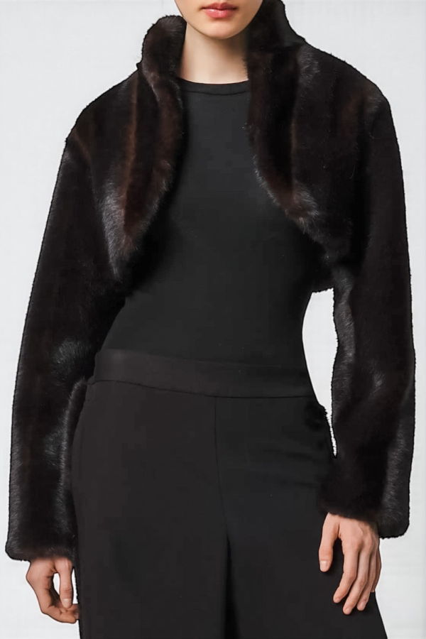 APPARIS Odette Mink Bolero